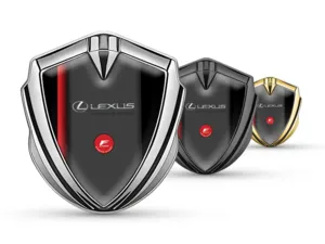 Lexus Badge Autoadesivo Look Corse Alta Qualità